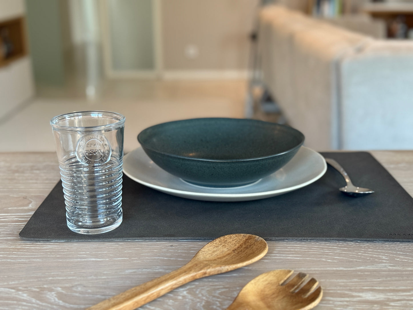 Pasta Bowl 22,5 cm - Preto E Puntos