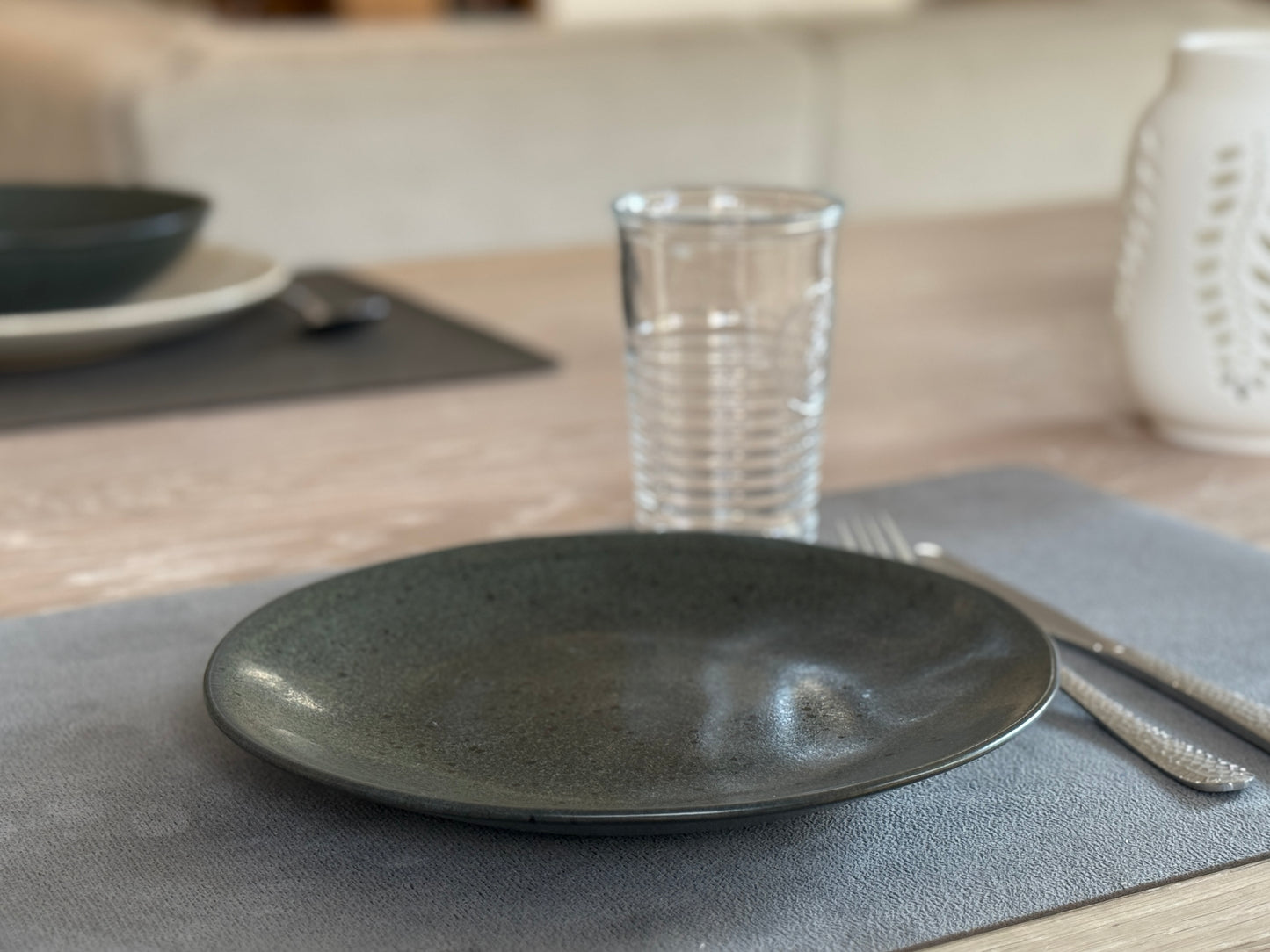 Dessertteller 23 cm - Preto E Puntos