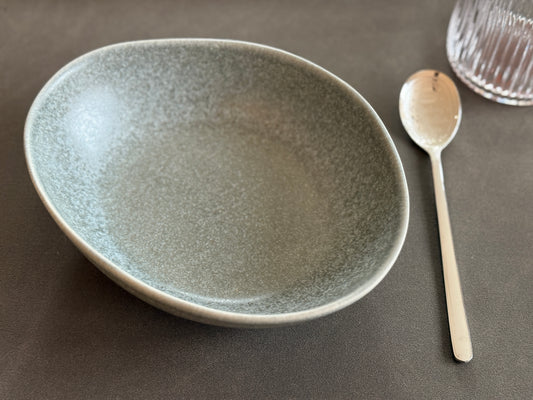 Pasta Bowl 21,5 x 16,5 cm - Cinzento