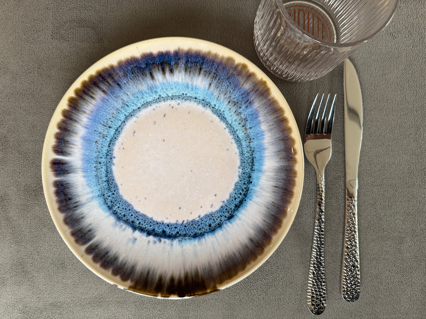 Dessertteller 22 cm - Raiados Azul