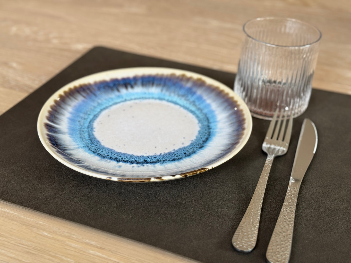 Dessertteller 22 cm - Raiados Azul